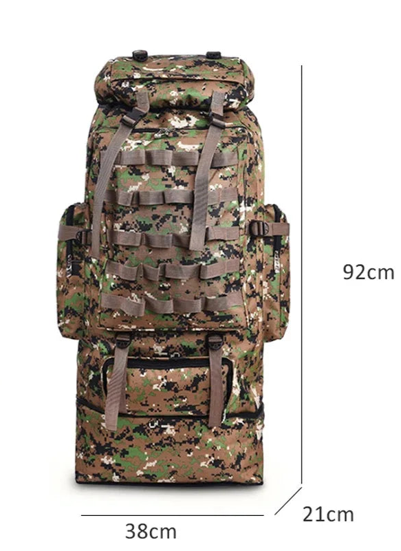 100L-es taktikai túrahátizsák Molle rendszerrel - Beyond Base Camp