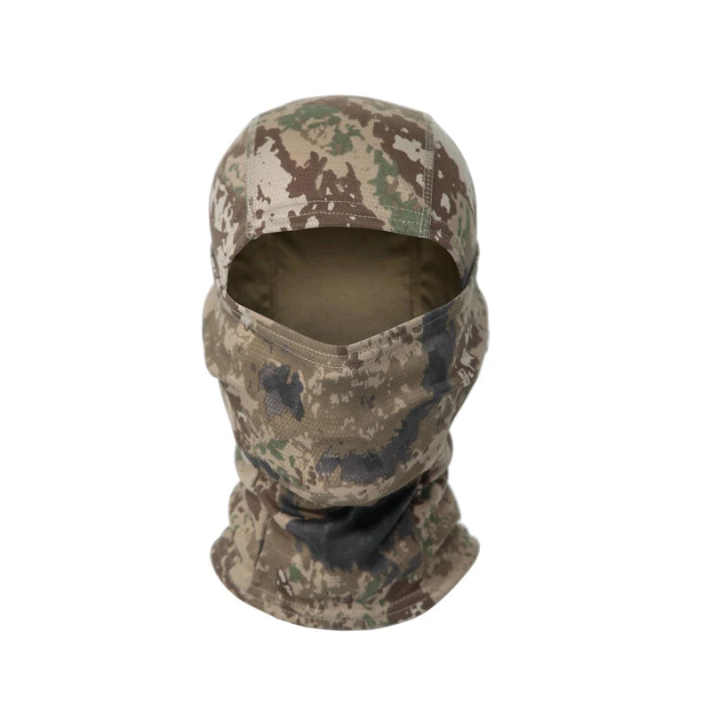 Camouflage Balaclava Cap Outdoor Sunscreen Breathable Full Face Mask Bicycle Motorcycle Helmet Inner Cap Men Women Cycling Mask - Beyond Base Camp