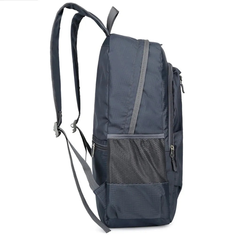 30L Outdoor Foldable Ultralight Backpack for Camping Travel Hiking Men Women Waterproof Fishing Cycling Folding Backpack Daypack - Beyond Base Camp