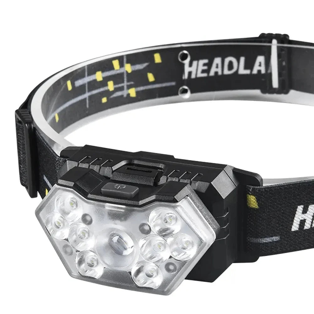2000 lumenes 9 LED-es fejlámpa - Beyond Base Camp
