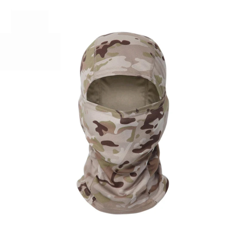 Camouflage Balaclava Cap Outdoor Sunscreen Breathable Full Face Mask Bicycle Motorcycle Helmet Inner Cap Men Women Cycling Mask - Beyond Base Camp