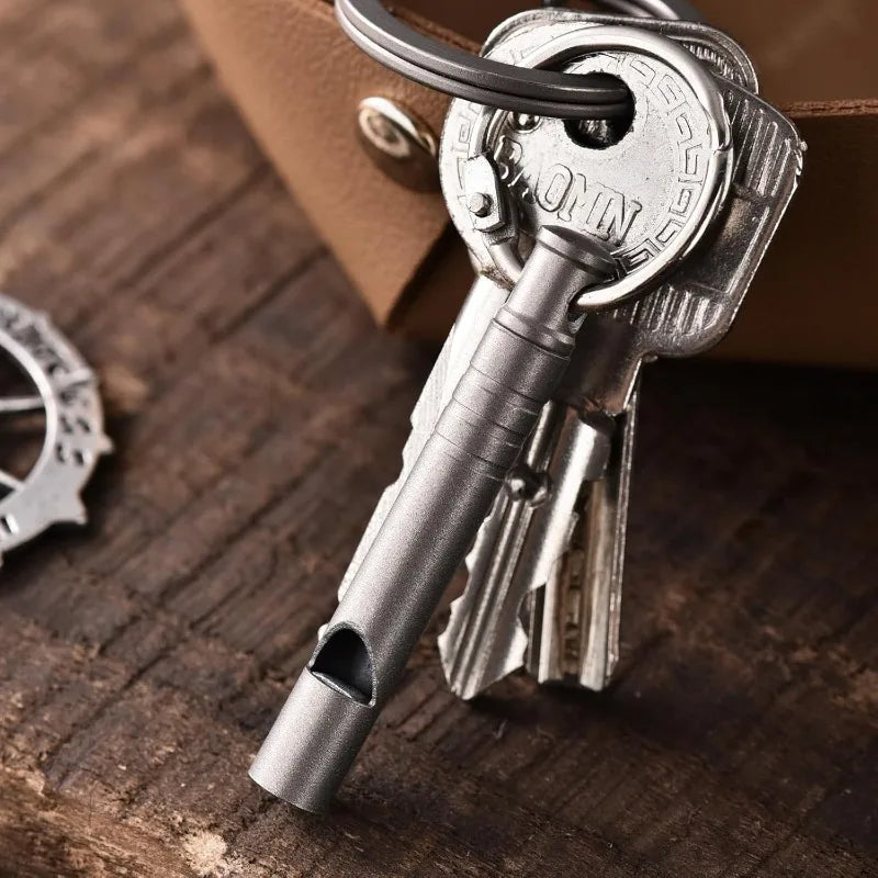 Titanium Survival Whistle – Loud & Lightweight - Beyond Base Camp