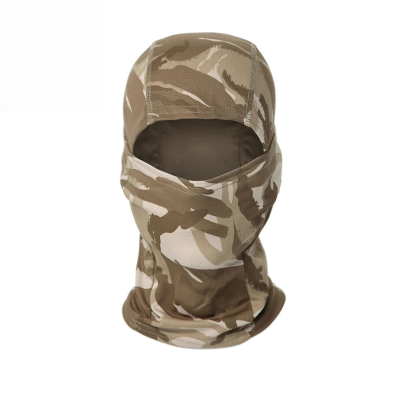 Camouflage Balaclava Cap Outdoor Sunscreen Breathable Full Face Mask Bicycle Motorcycle Helmet Inner Cap Men Women Cycling Mask - Beyond Base Camp