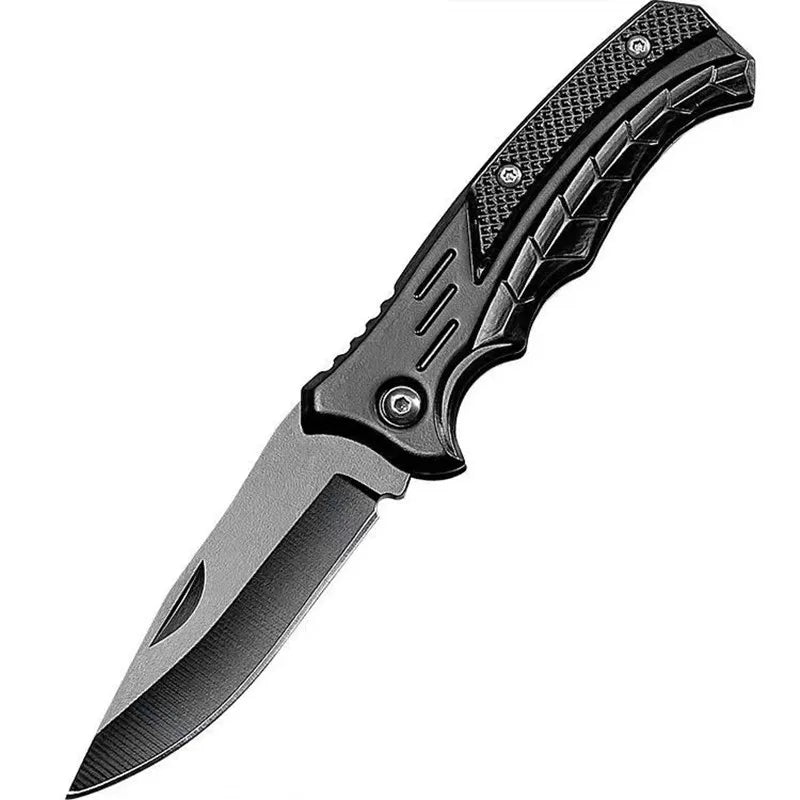 Outdoor non-slip stainless steel camping knife sharp high hardness folding knife carry portable knife fruit knife - Beyond Base Camp