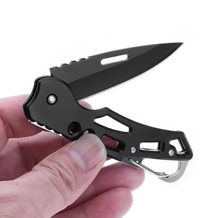 Folding Pocket Knife Stainless Steel Survival Hunting Camping Fishing Portable Fruit Carrying Key Outdoor Tools To Send Ropes - Beyond Base Camp