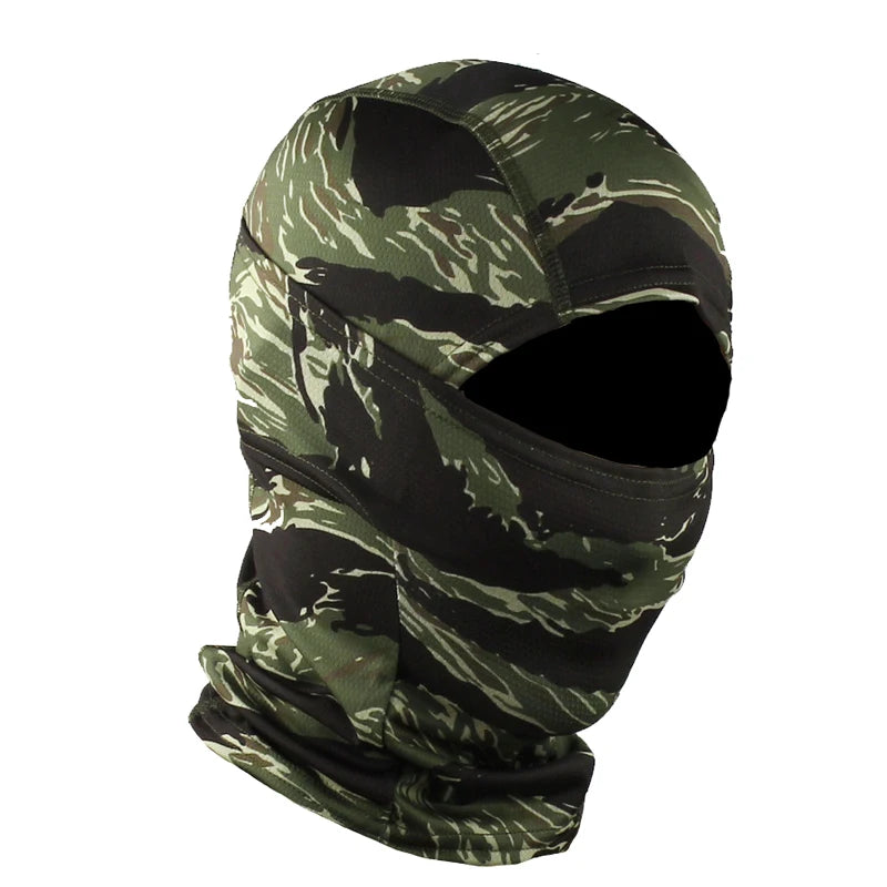 Camouflage Balaclava Cap Outdoor Sunscreen Breathable Full Face Mask Bicycle Motorcycle Helmet Inner Cap Men Women Cycling Mask - Beyond Base Camp