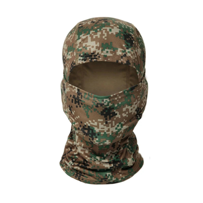 Camouflage Balaclava Cap Outdoor Sunscreen Breathable Full Face Mask Bicycle Motorcycle Helmet Inner Cap Men Women Cycling Mask - Beyond Base Camp