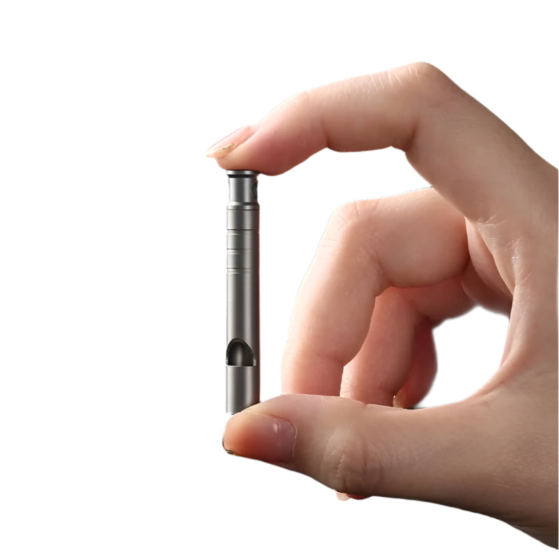 Titanium Survival Whistle – Loud & Lightweight - Beyond Base Camp