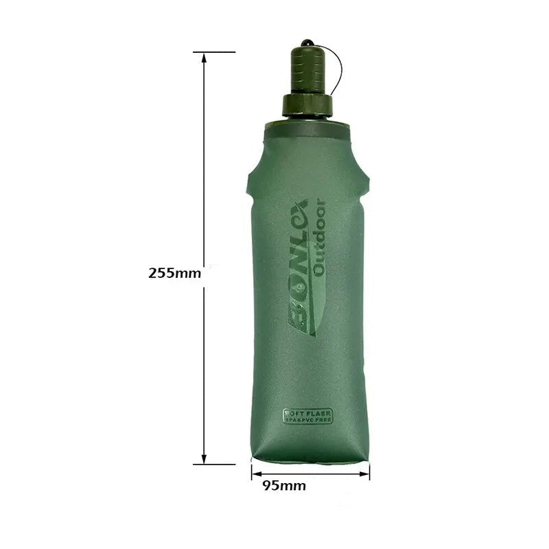 Collapsible TPU Water Bottle – 500ml - Beyond Base Camp