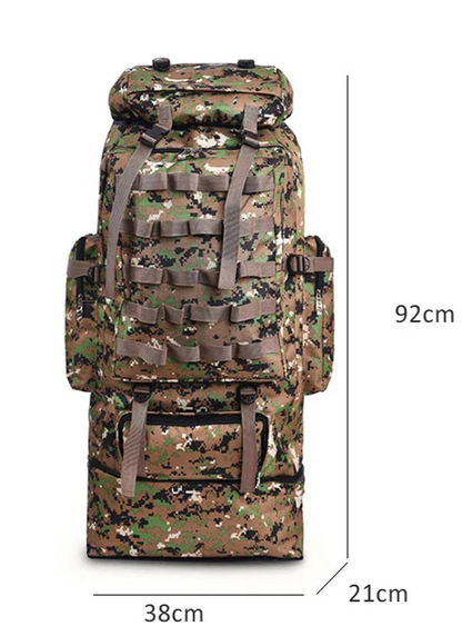 100L-es taktikai túrahátizsák Molle rendszerrel - Beyond Base Camp