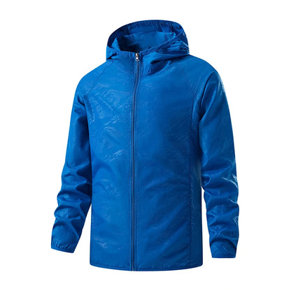 LNGXO Waterproof Hiking Jackets for Men and Women Sun Protection Windbreaker Camping Climbing Rain Coat Unisex Portable Clothes - Beyond Base Camp