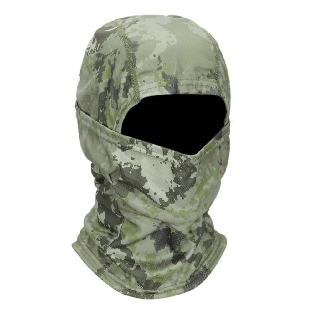 Camouflage Balaclava Cap Outdoor Sunscreen Breathable Full Face Mask Bicycle Motorcycle Helmet Inner Cap Men Women Cycling Mask - Beyond Base Camp