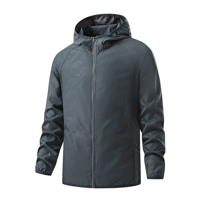 LNGXO Waterproof Hiking Jackets for Men and Women Sun Protection Windbreaker Camping Climbing Rain Coat Unisex Portable Clothes - Beyond Base Camp