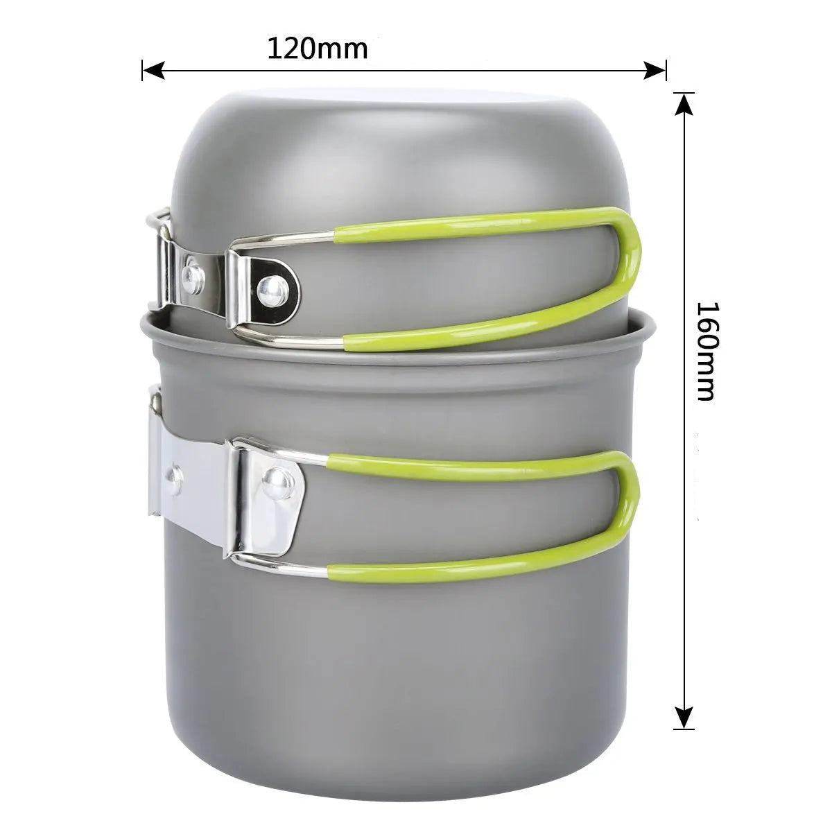 Camping Pots Cookware Set Portable Outdoor Cooking  Tableware for Hiking Trekking Picnic Fishing Mountaineering - Beyond Base Camp