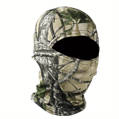 Camouflage Balaclava Cap Outdoor Sunscreen Breathable Full Face Mask Bicycle Motorcycle Helmet Inner Cap Men Women Cycling Mask - Beyond Base Camp