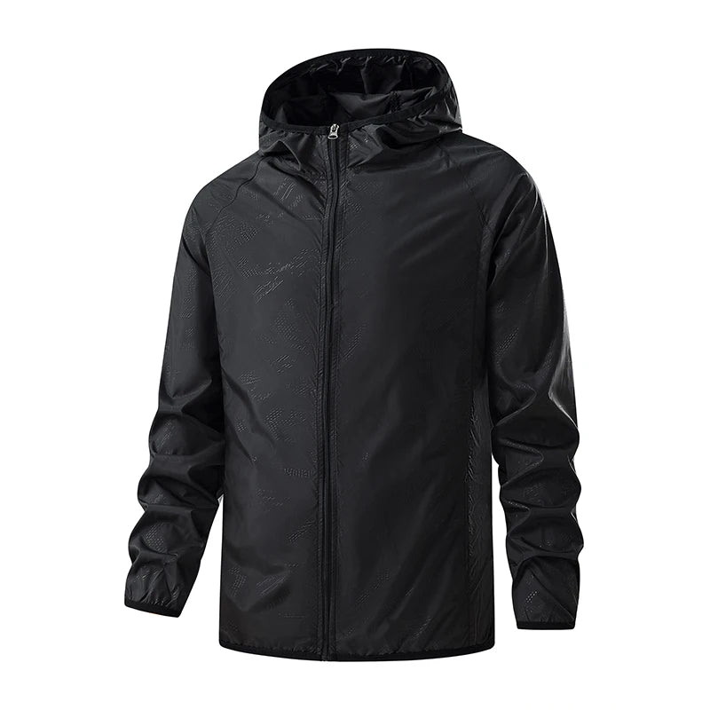 LNGXO Waterproof Hiking Jackets for Men and Women Sun Protection Windbreaker Camping Climbing Rain Coat Unisex Portable Clothes - Beyond Base Camp
