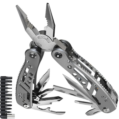 Multitool 24-in-1 Multitools Pliers with Professional Multi-tool for Survival Camping and Hunting Gifts for Men Dad Hus band - Beyond Base Camp