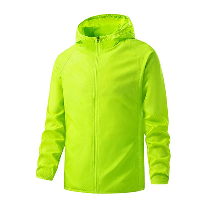 LNGXO Waterproof Hiking Jackets for Men and Women Sun Protection Windbreaker Camping Climbing Rain Coat Unisex Portable Clothes - Beyond Base Camp