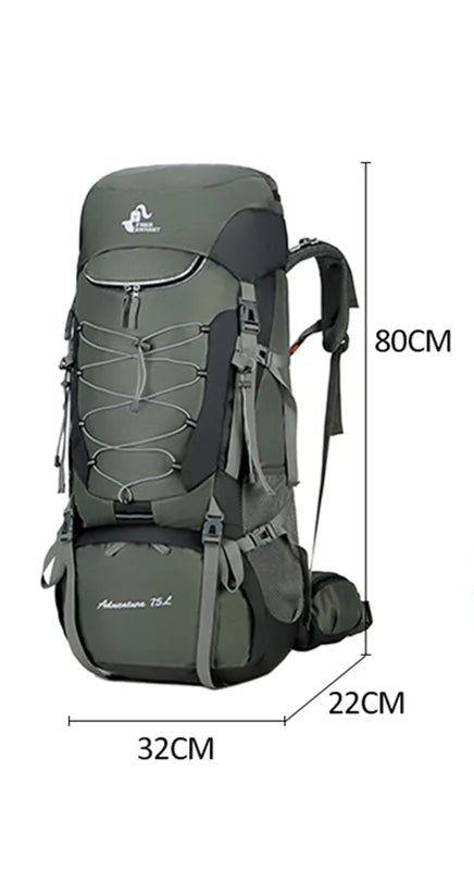 75L-es túrahátizsák vízálló huzattal - Beyond Base Camp